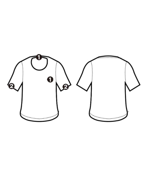 DESCENDANT เสื้อยืด/เสื้อท็อปส์