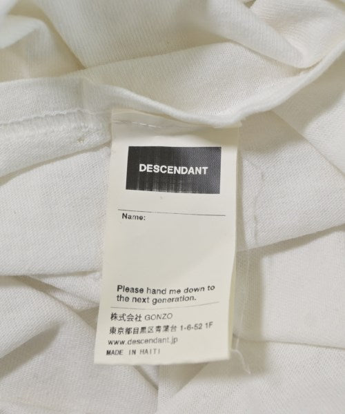 DESCENDANT เสื้อยืด/เสื้อท็อปส์