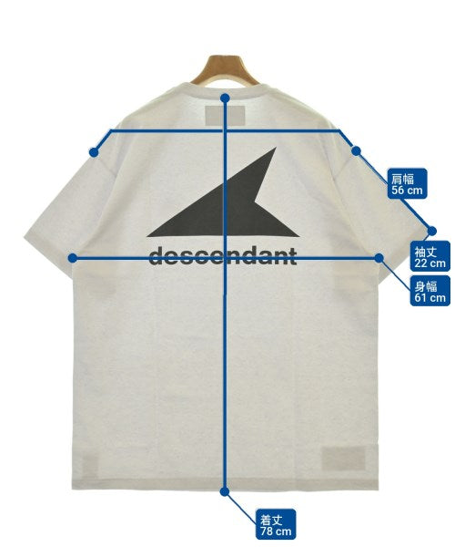 DESCENDANT เสื้อยืด/เสื้อท็อปส์