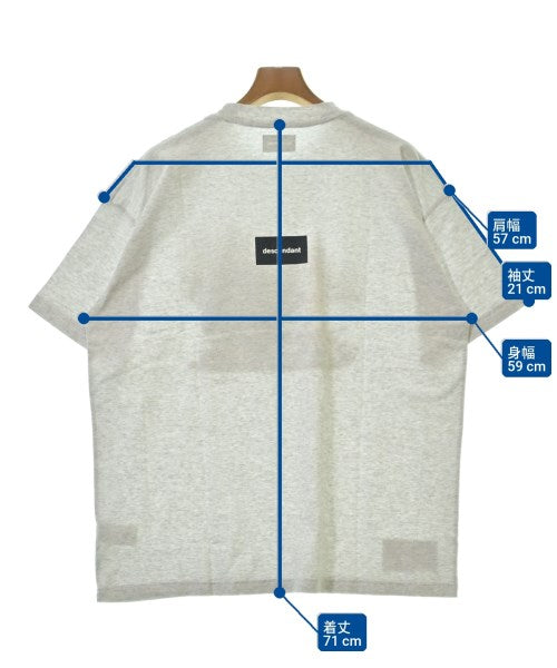 DESCENDANT เสื้อยืด/เสื้อท็อปส์