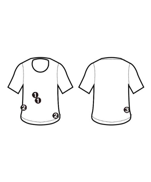 DESCENDANT เสื้อยืด/เสื้อท็อปส์