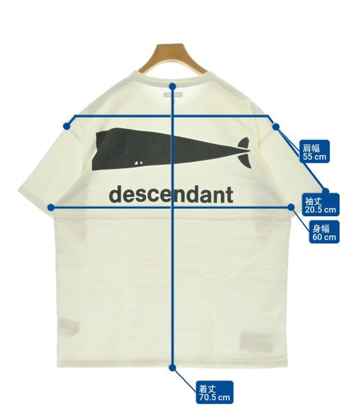 DESCENDANT เสื้อยืด/เสื้อท็อปส์