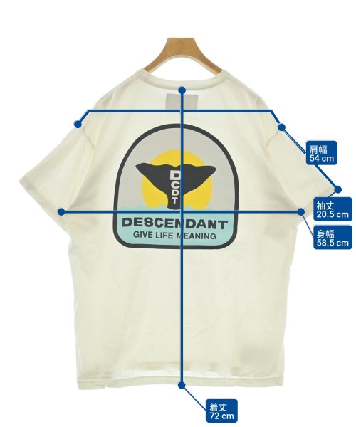 DESCENDANT เสื้อยืด/เสื้อท็อปส์
