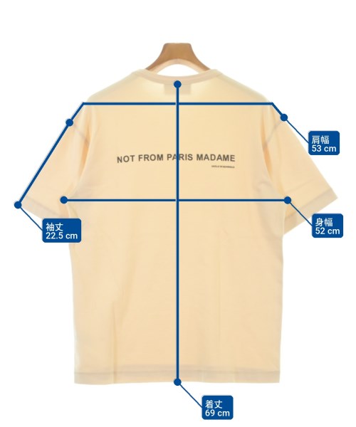 DROLE de MONSIEUR เสื้อยืด/เสื้อท็อปส์