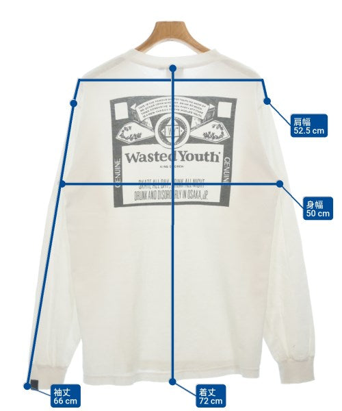 WASTED YOUTH เสื้อยืด/เสื้อท็อปส์