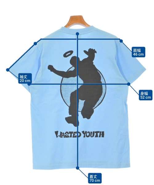 WASTED YOUTH เสื้อยืด/เสื้อท็อปส์