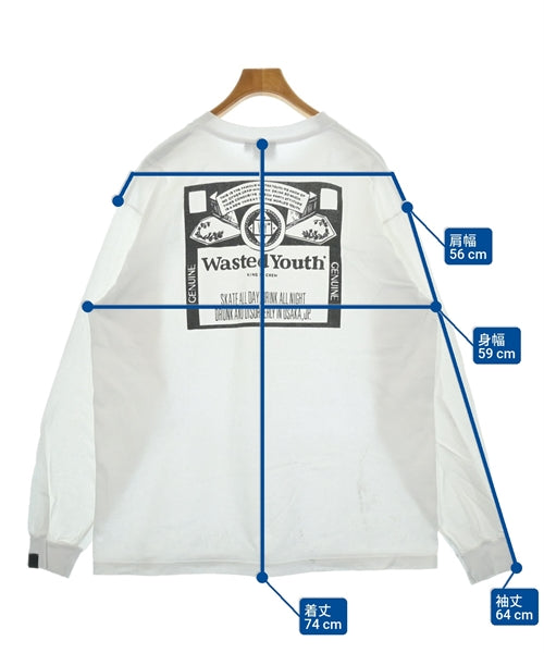 WASTED YOUTH เสื้อยืด/เสื้อท็อปส์