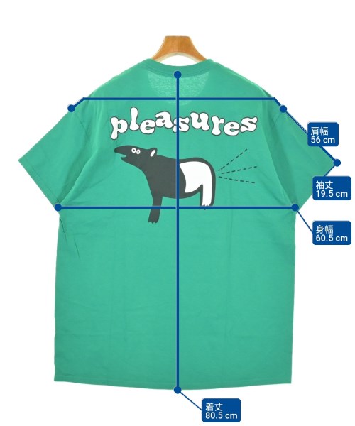 PLEASURES เสื้อยืด/เสื้อท็อปส์