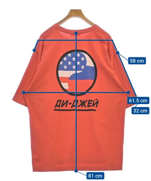 GOSHA RUBCHINSKIY เสื้อยืด/เสื้อท็อปส์