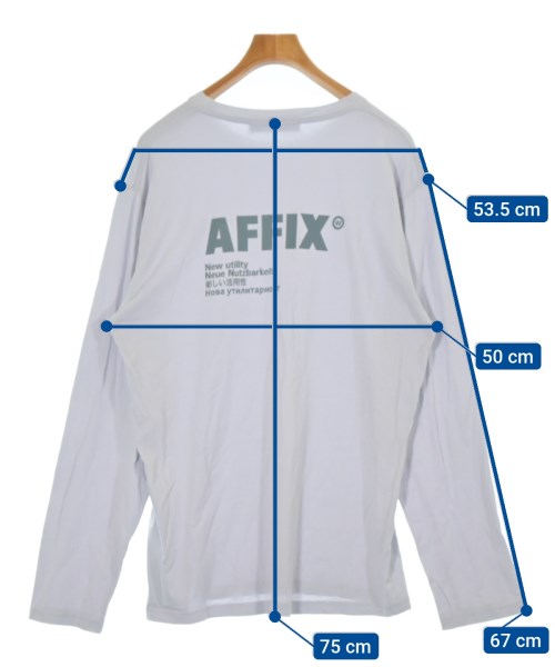 AFFXWRKS เสื้อยืด/เสื้อท็อปส์