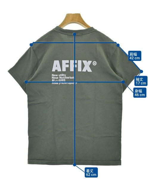 AFFXWRKS เสื้อยืด/เสื้อท็อปส์