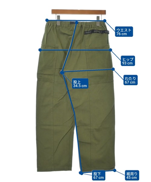 GRAMICCI กางเกงมีกระเป๋าข้างกางเกง2-4 กระเป๋า