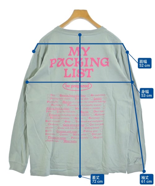 Manastash เสื้อยืด/เสื้อท็อปส์