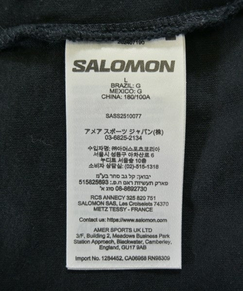 Salomon เสื้อยืด/เสื้อท็อปส์