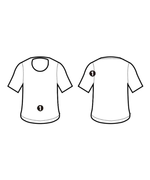 MONCLER เสื้อยืด/เสื้อท็อปส์
