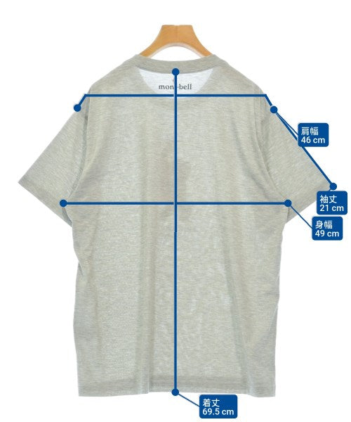 Montbell เสื้อยืด/เสื้อท็อปส์