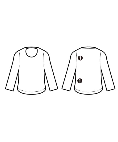 Montbell เสื้อยืด/เสื้อท็อปส์