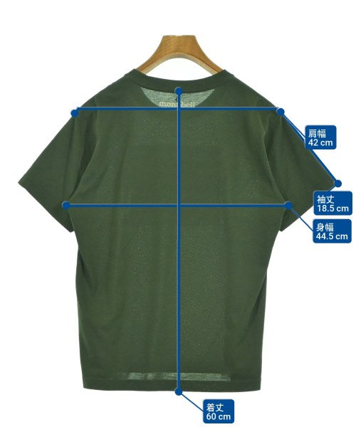 Montbell เสื้อยืด/เสื้อท็อปส์