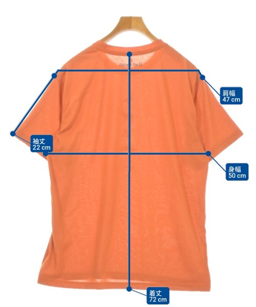 Montbell เสื้อยืด/เสื้อท็อปส์