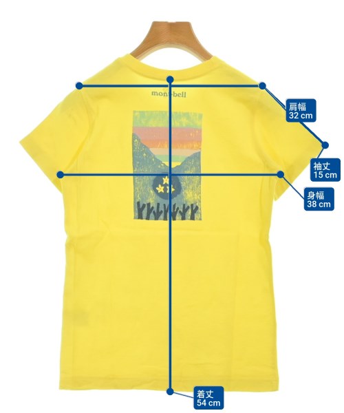 Montbell เสื้อยืด/เสื้อท็อปส์