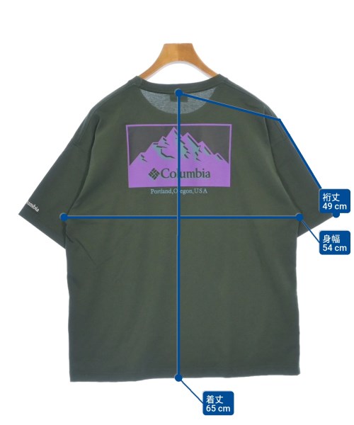 Columbia เสื้อยืด/เสื้อท็อปส์
