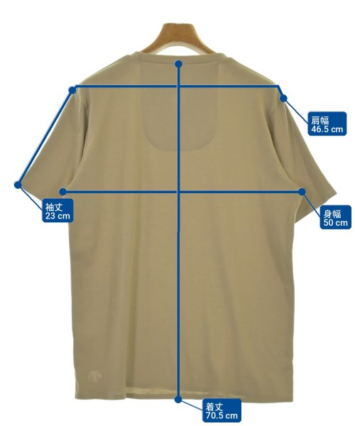 DESCENTE เสื้อยืด/เสื้อท็อปส์