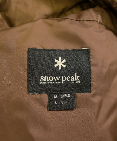 snow peak แจ็คเก็ตดาวน์/เสื้อกั๊ก
