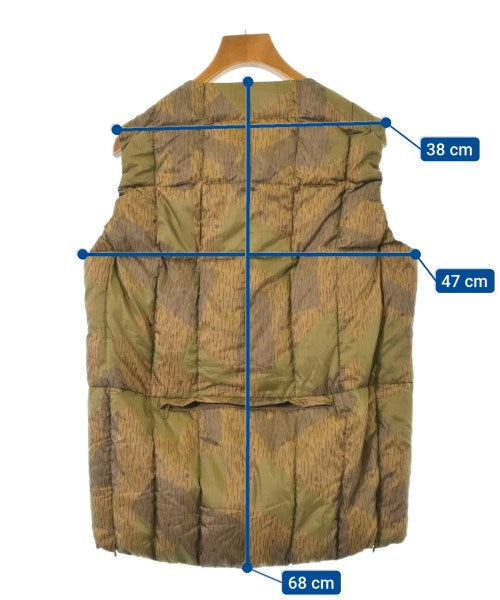 snow peak แจ็คเก็ตดาวน์/เสื้อกั๊ก
