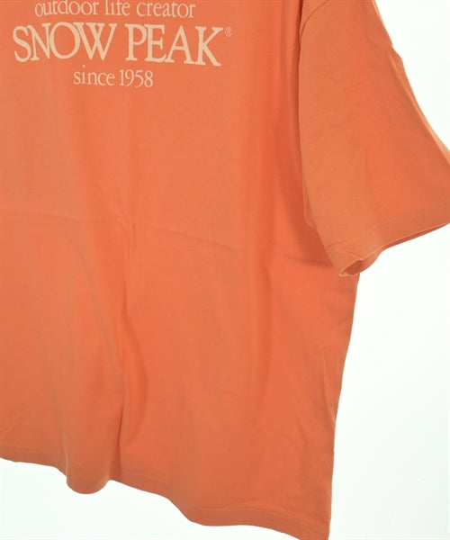 snow peak เสื้อยืด/เสื้อท็อปส์