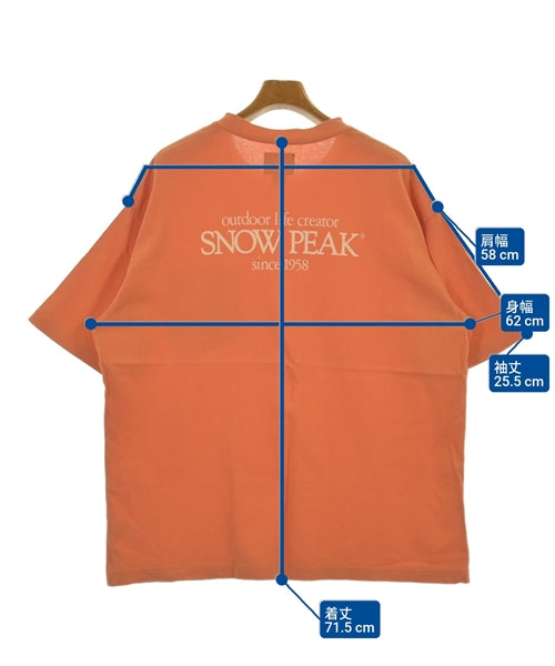 snow peak เสื้อยืด/เสื้อท็อปส์