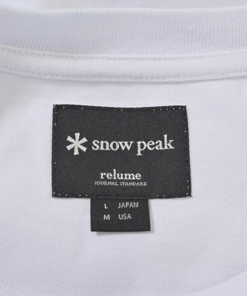 snow peak เสื้อยืด/เสื้อท็อปส์