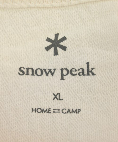 snow peak เสื้อยืด/เสื้อท็อปส์