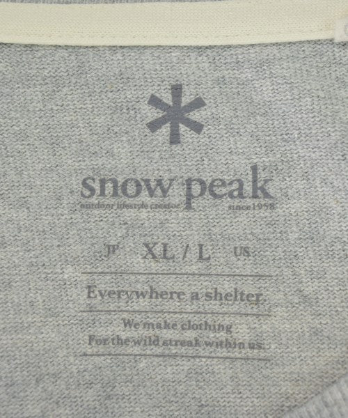 snow peak เสื้อยืด/เสื้อท็อปส์