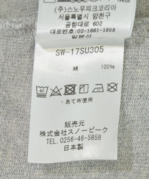 snow peak เสื้อยืด/เสื้อท็อปส์