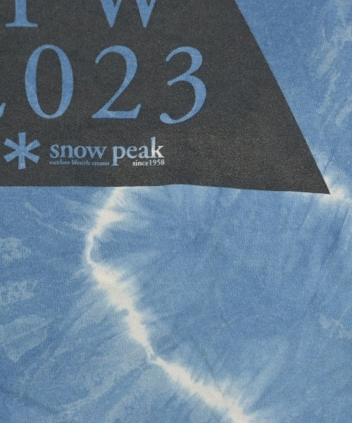 snow peak เสื้อยืด/เสื้อท็อปส์