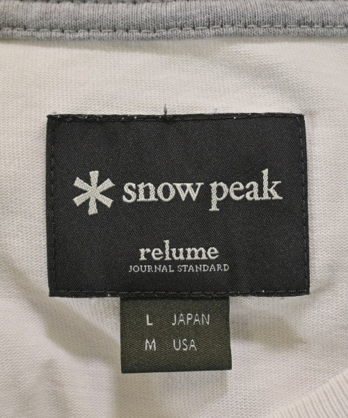 snow peak เสื้อยืด/เสื้อท็อปส์