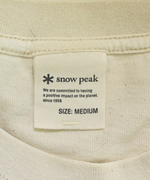 snow peak เสื้อยืด/เสื้อท็อปส์