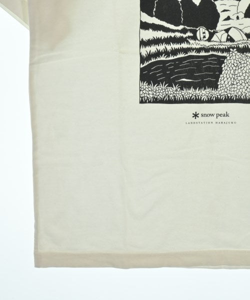 snow peak เสื้อยืด/เสื้อท็อปส์
