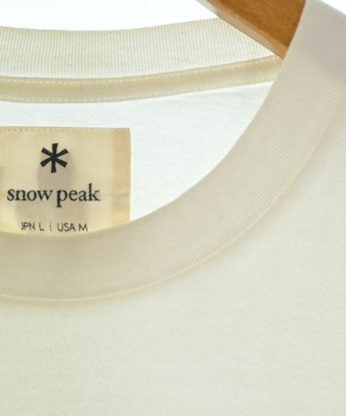 snow peak เสื้อยืด/เสื้อท็อปส์