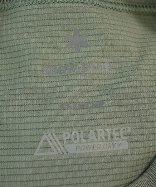 snow peak เสื้อยืด/เสื้อท็อปส์