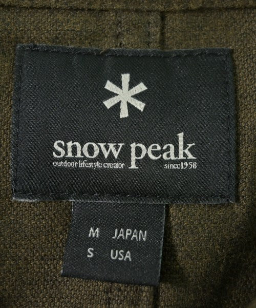 snow peak แจ็คเก็ตไม่มีปก
