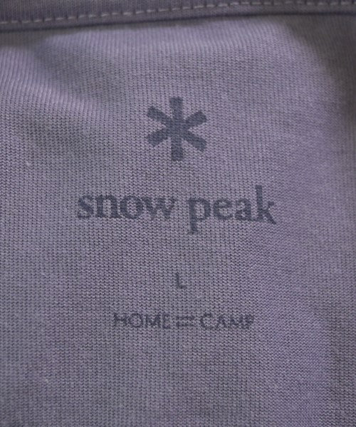 snow peak เสื้อยืด/เสื้อท็อปส์