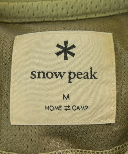 snow peak เสื้อยืด/เสื้อท็อปส์