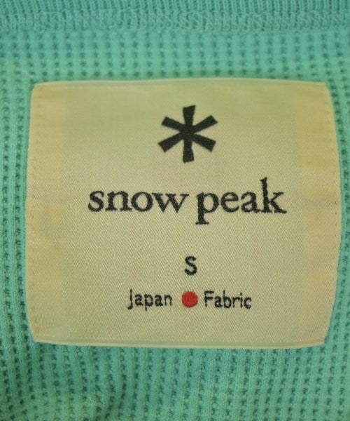snow peak เสื้อยืด/เสื้อท็อปส์