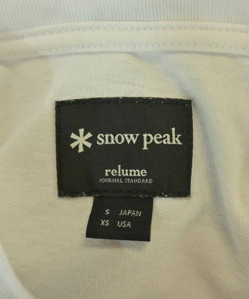 snow peak เสื้อยืด/เสื้อท็อปส์