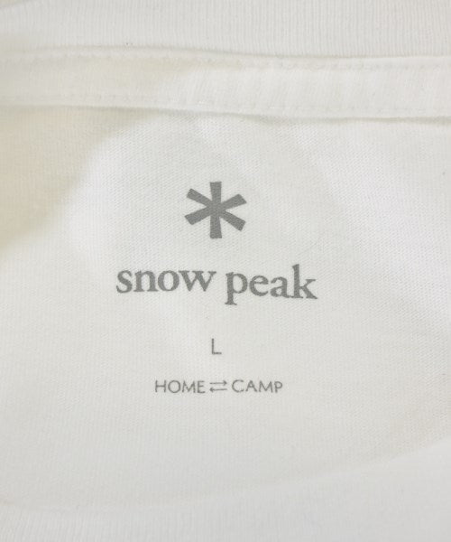 snow peak เสื้อยืด/เสื้อท็อปส์