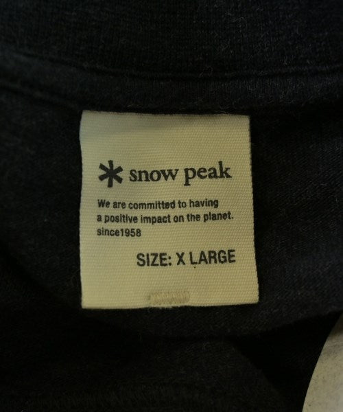 snow peak เสื้อยืด/เสื้อท็อปส์