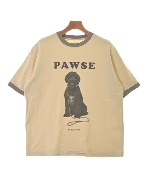 snow peak เสื้อยืด/เสื้อท็อปส์