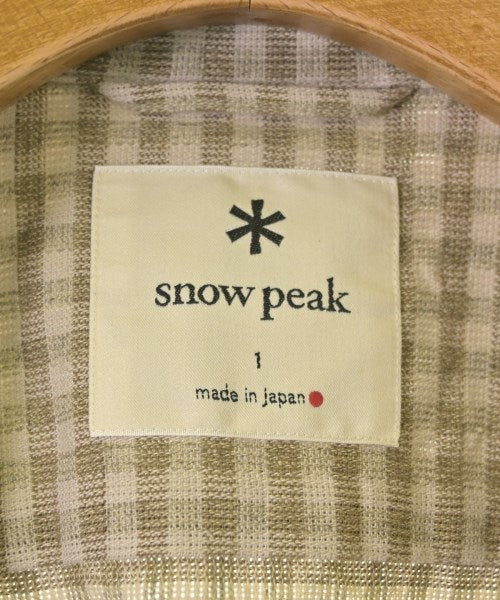 snow peak เสื้อลำลอง