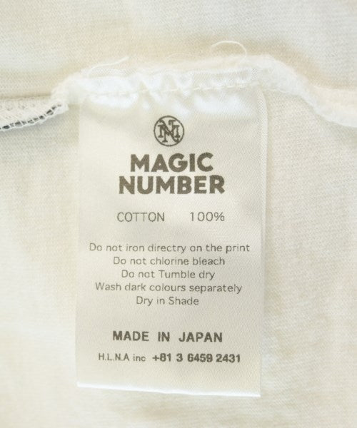 MAGIC NUMBER เสื้อยืด/เสื้อท็อปส์